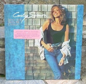 Carly Simon Have You Seen Me Lately SEALED LP Arista Records Al 8650 