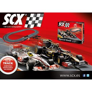 SCX Slot Cars C1 F1 Speed Limit Analog Set SCXA10063X5U0