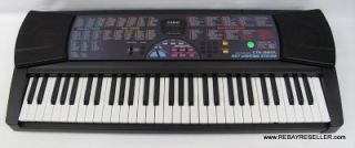 Casio CTK 560L 61 Key Light Up Piano Electric Keyboard Electronic Very 