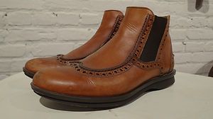 CAPPELLETTI by Neil Barrett Italy leather shoes boots 400 size 40 5 US 