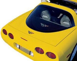 1997   2004 C5 Corvette Coupe Embroidered rear cargo cover shade