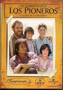 Los Pioneros La Casa De La Pradera Season 6 DVD NEW 6 Disc Set Factory 
