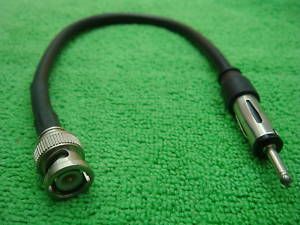 Car Radio Scanner Antenna Plug to BNC Male Cable