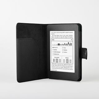 Black PU Leather Case Cover for Kindle Paperwhite Wi Fi 3G Auto Wake 