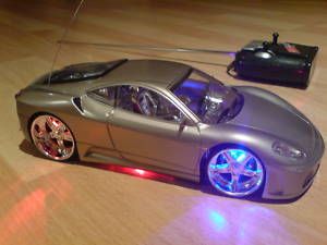 Ferrari Spider Car LED Lights Radio Remote Control Car