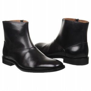 New Johnston and Murphy Knowland Black Plain Mens Boot