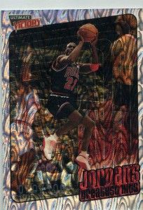 Michael Jordan 1999 00 Ultimate Victory Parallel Card 70 100 $60 111 