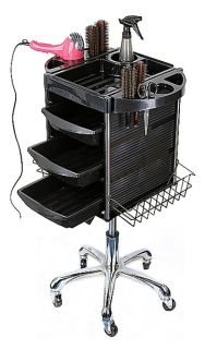 T039 Salon Spa Trolley Storage Cart Coloring Beauty Rollabout Hair 