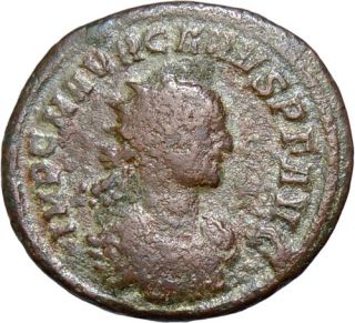 Carus Silvered Antoninianus Providentia Rome Mint Authentic Ancient 