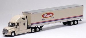 Merita Bread Freightliner Cascadia with 53 Van 1 53 Tonkin Internal 