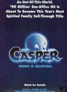 Casper The Friendly Ghost Original Promo Poster Ad Mint