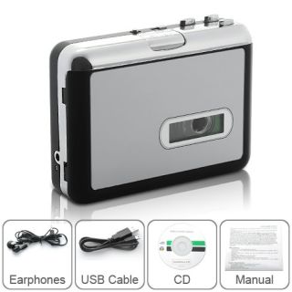 USB Plug & Play Cassette Player & Tape to  Converter