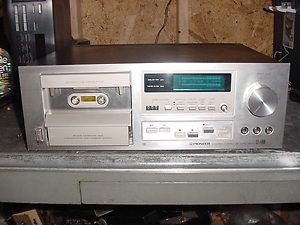 Vintage Pioneer Ct F800 Stereo Cassette Deck