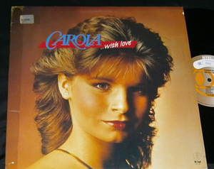 CAROLA With Love LP RARE CANADA ONLY K TEL 1984 MINT DJ STOCK