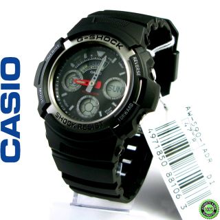 Casio Men G Shock 200M Sport Watch AUC Warranty AW590 AW 590 1A