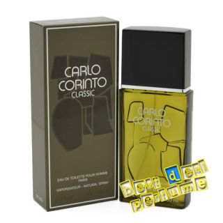 classic carlo corinto 3 4 edt 3 3 men nib