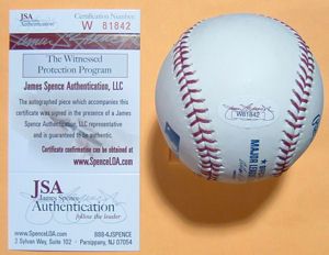 Carlton Fisk Autographed Baseball White Sox Red Sox JSA