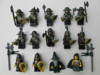 Lego Castle Dragon Kingdoms Wizard Fantasy Era Mini Figure Set Lot