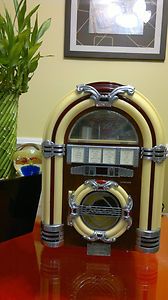Crosley Radio Mini Jukebox CD Player with Am FM Stereo Radio CR11CD 