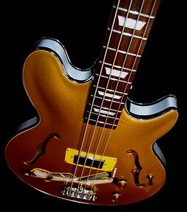 EPIPHONE GIBSON JACK CASADY GOLD TOP BASS By El Daga ONLY ONE 