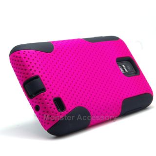 Pink Apex Hard Case Gel Cover for Samsung Galaxy S2 Skyrocket i727 at 