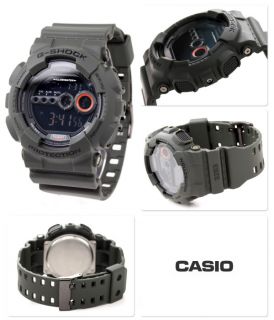 Casio GD 100MS 3 G Shock Military Dark Green Watch