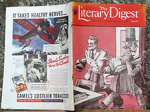   Digest Nov 18 1933 Ads Dodge Spud etc Article on Jonas Cattell