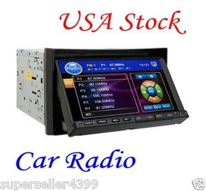   D6121 7 Double DIN in Dash Car Radio DVD Player RDS USB SD