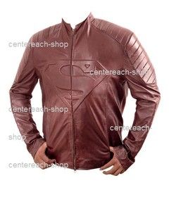 Smallville Leather jacket / Superman comic Jacket 100% Lamb Leather 