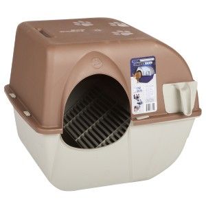 Omega Paw Self Cleaning Rollaway Cat Litter Box Large
