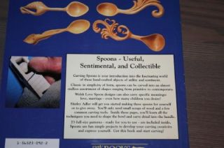 Carving Spoons Woodcarving Book Celtic Welsh Shirley Adler Woodcraft 