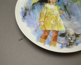 Paul Durand Children Collection Limoges Porcelain Collector Plates 