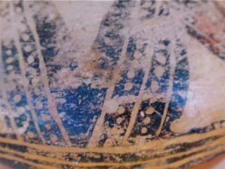   COLUMBIAN POTTERY BOWL POLYCHROME PAINTED DESIGN POSSIBLY CASA GRANDE