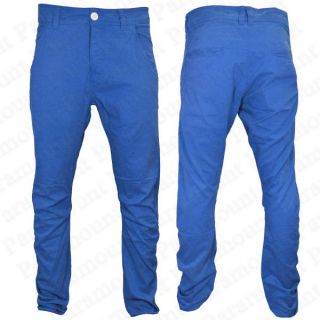 Pantalon Homme Raiken Jean Couleur Uni Couple Slim Moulant Bleu Rougle 