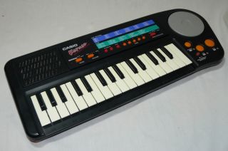 Casio Vintage Keyboard Synth Synthesizer Rapman with Voice Effector 