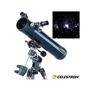 Celestron AstroMaster 76EQ Dual Purpose Telescope with Two Eyepieces 
