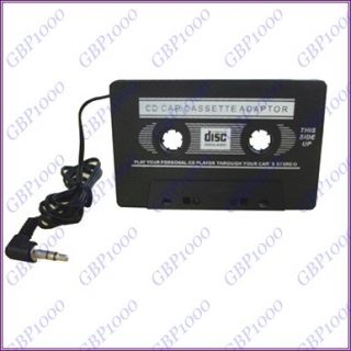 Car Cassette Tape Adapter for  iPod Nano Touch CD MD