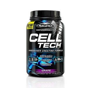 MuscleTech Performance Series Cell Tech Grape 3 lbs Creatine New 
