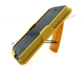 Belt Clip Holster Hard Case Cover with Stand for Apple iPhone 4G 