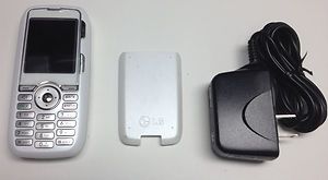 LG 260   White (Cellular South) Cellular Phone C Spire