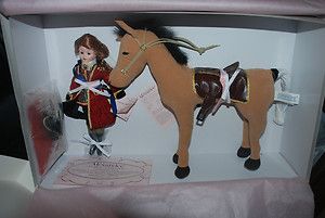 Catherine The Great 10 Doll Stuffed Horse by Madame Alexander New 