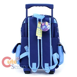 Disney Princess Cinderella School Roller Backpack Large Rolling BAG 4 