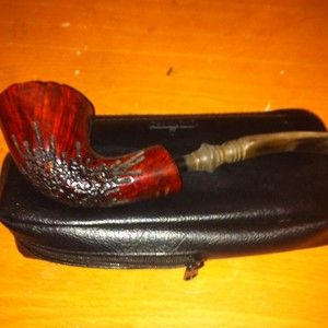 Erik Nording Free Hand Pipe With Castleford Case