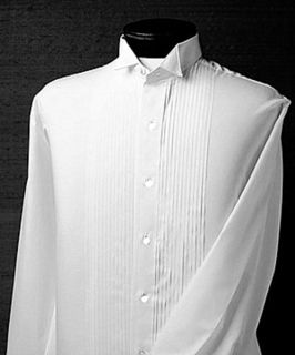   Collar Tuxedo Shirt Size M 15 15 5 35 36 Chaplin Collection