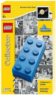 Lego Collectors Guide Exclusive Key Chain with Classic Logo English 