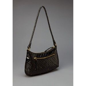 elliot lucca cava bag black patent leather satchel