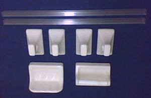 Ceramic Paper Holder Soap Dish Towel Bars Biscuit