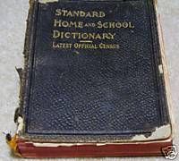 Standard Home School Dictionary Latest Official Censu