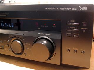 Sony STR SE501 Digital Audio/Video Control Center