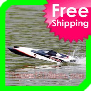 Catamaran Fiberglass Twin Brushless Motor RC Speed Boat